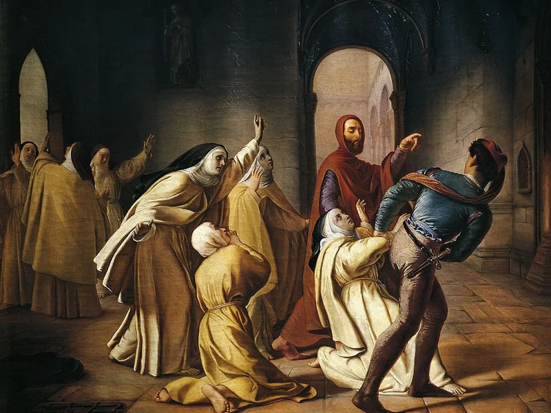 1802-Lorenzo Toncini - Piccarda Donati fatta rapire dal convento di Santa Chiara dal fratello Corso